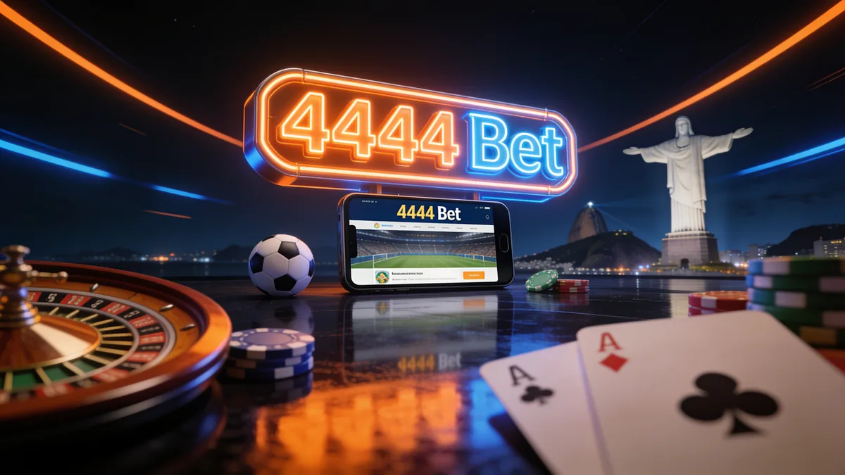 Bônus de cassino 4444 bet para jogadores no Brasil